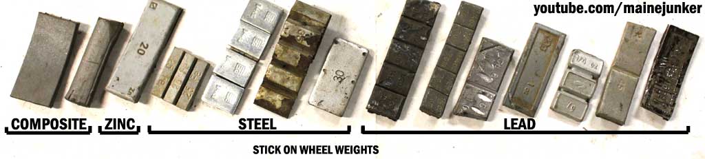 Wheel Weight Identification Chart